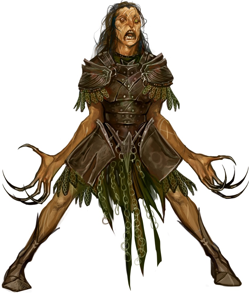 Pathfinder battles vulgariser horde lady ghoul #002
