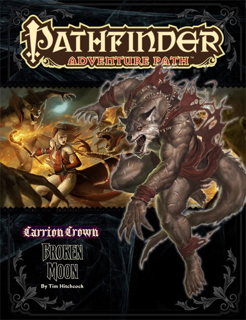 Cover of Pathfinder Adventure Path #45: Broken Moon (Carrion Crown 3 of 6)