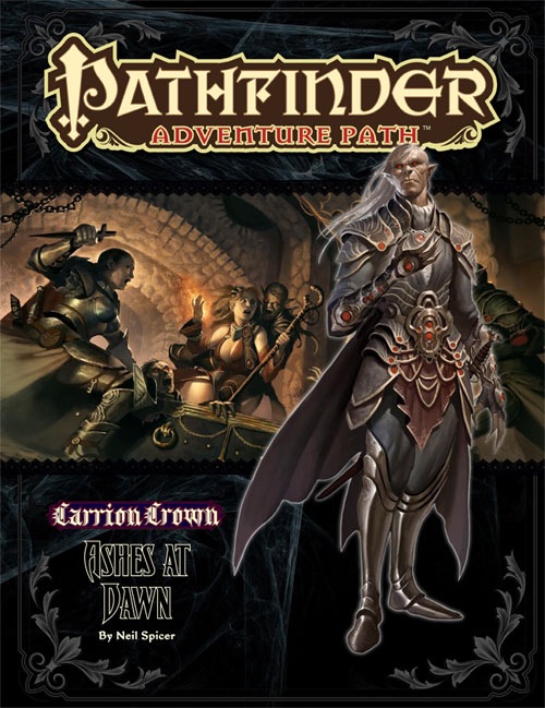Cover of Pathfinder Adventure Path #47: Ashes at Dawn (Carrion Crown 5 of 6)