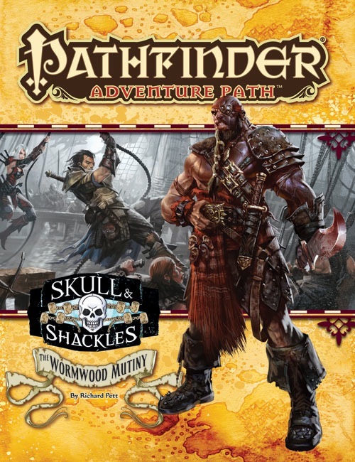 Cover of Pathfinder Adventure Path #55: The Wormwood Mutiny (Skull & Shackles 1 of 6)