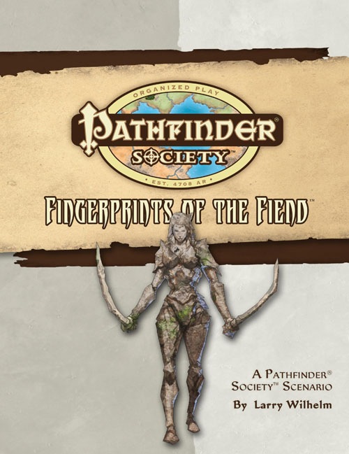 Cover of Pathfinder Society Scenario #22: Fingerprints of the Fiend